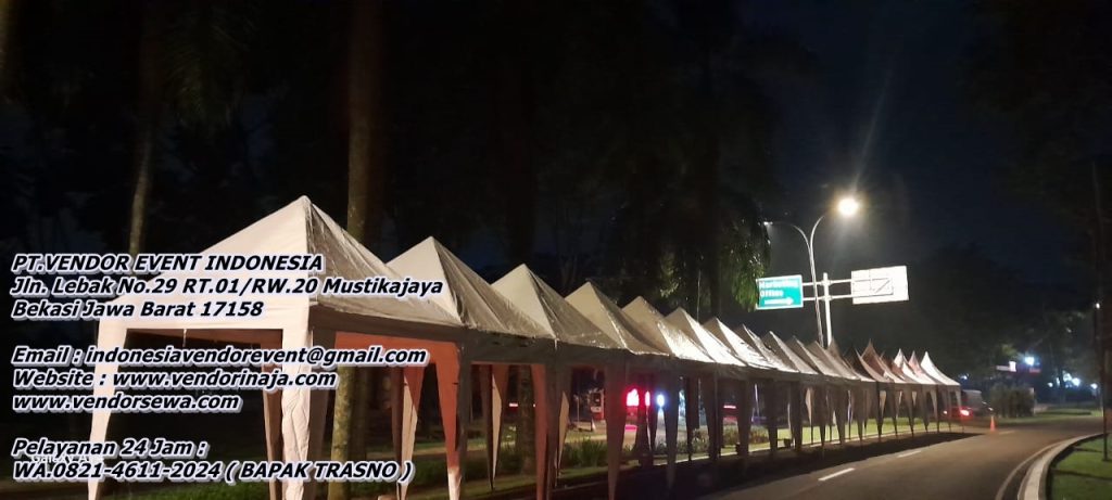 Sewa Tenda Bazar 2x2m Event Harvest City Bogor