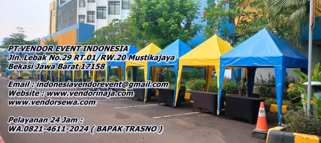 LAYANAN SEWA TENDA BAZAR BANYAK PILIHAN WARNA DI JAKARTA