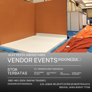 Rental Flooring Papan Melaminto Putih Jakarta