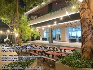 Sewa Bangku Meja Taman Kayu outdoor Jakarta
