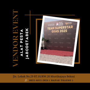 Jasa Sewa Backdrop Kotak Ukuran 2x3 Meter Jakarta