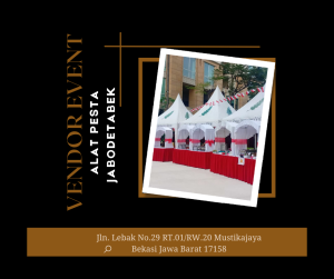 Rental Meja Gubukan Merah Putih Jakarta