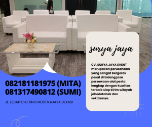 Spesialis Rental Sofa Aneka Model Dan Warna Jakarta