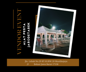 Sewa Tenda Bazar 2x2m,3x3m Event Jakarta