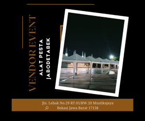 Sewa Tenda Bazar 2x2m,3x3m Event Jakarta