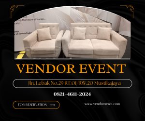 Pusat Sewa Sofa Bludru Cream Jakarta