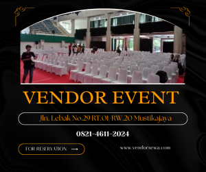 Rental Kursi Susun Sarung Kursi Hitam Dan Putih Jakarta