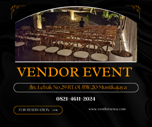 Spesialis Rental Cross Back Chairs Terlengkap Area Jakarta