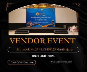 Sewa Panggung Karpet Hitam Event Swiss Hotel