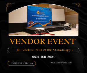 Sewa Panggung Karpet Hitam Event Swiss Hotel