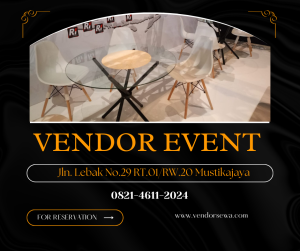 Rental Meja Kaca Type Dealing VIP Area Kemayoran Jakut