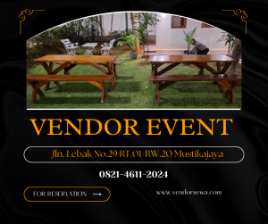 Vendor Sewa Meja Taman Bekasi Jakarta Jaminan Kualitas