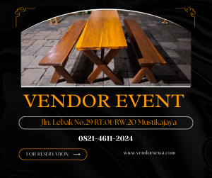 Vendor Sewa Meja Taman Bekasi Jakarta Jaminan Kualitas